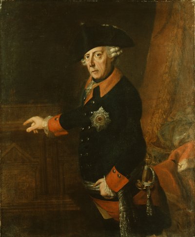 弗雷德里克二世普鲁士的伟大，1763年 作者 J.H.C. Franke